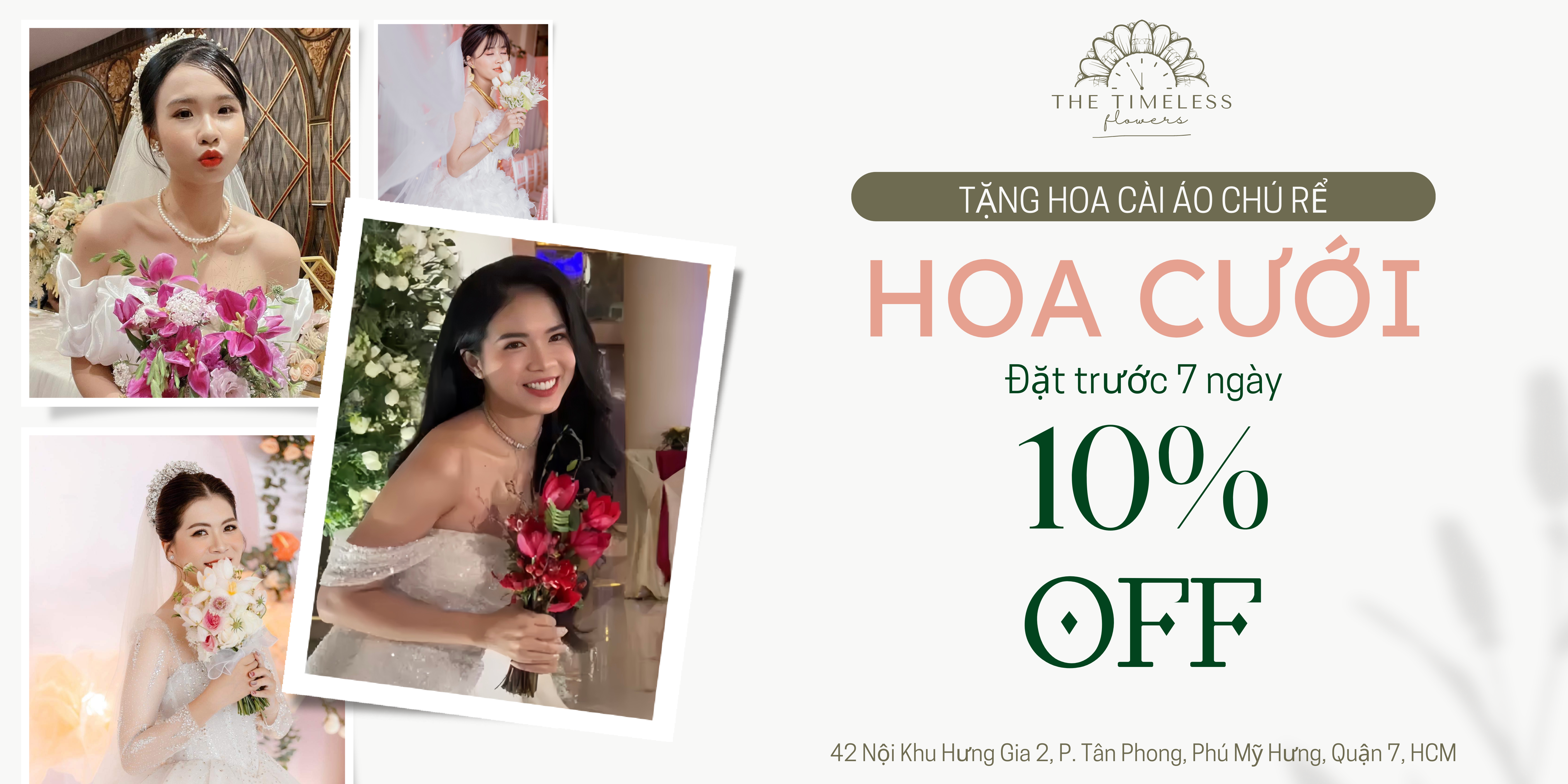 hoa cưới hoa cầm tay cô dâu