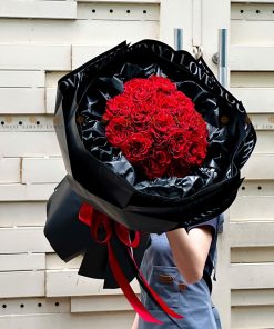 A0076 - Bó hoa Hồng Ecuador Heart