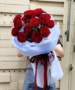 A0086 - Bó hoa Hồng Ecuador Heart