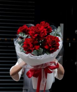 A0091 - Bó hoa Hồng Ecuador Heart