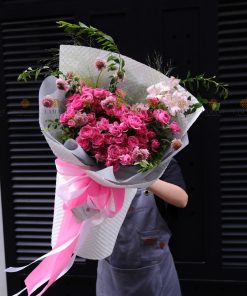 A0092 - Bó hoa Hồng chùm