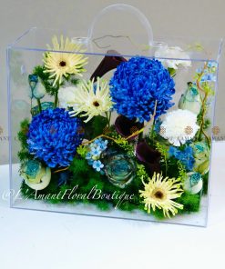 HỘP HOA VALI CAO CẤP H0001