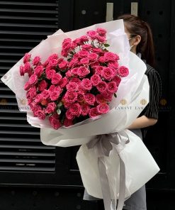 Bó hoa Hồng chùm sophie lớn A0127