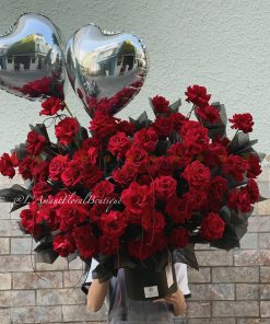 LẴNG HOA CHÚC MỪNG MÀU ĐỎ L0026