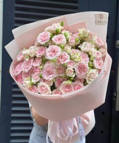 Bó hoa hồng chùm Laura côn minh A0202
