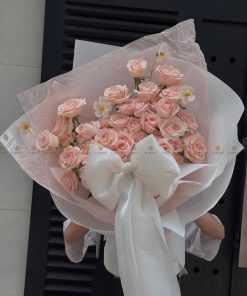 Bó hoa Hồng Pinkrose A0227