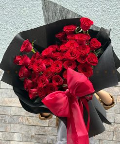 Bó hoa Hồng đỏ côn minh A0228