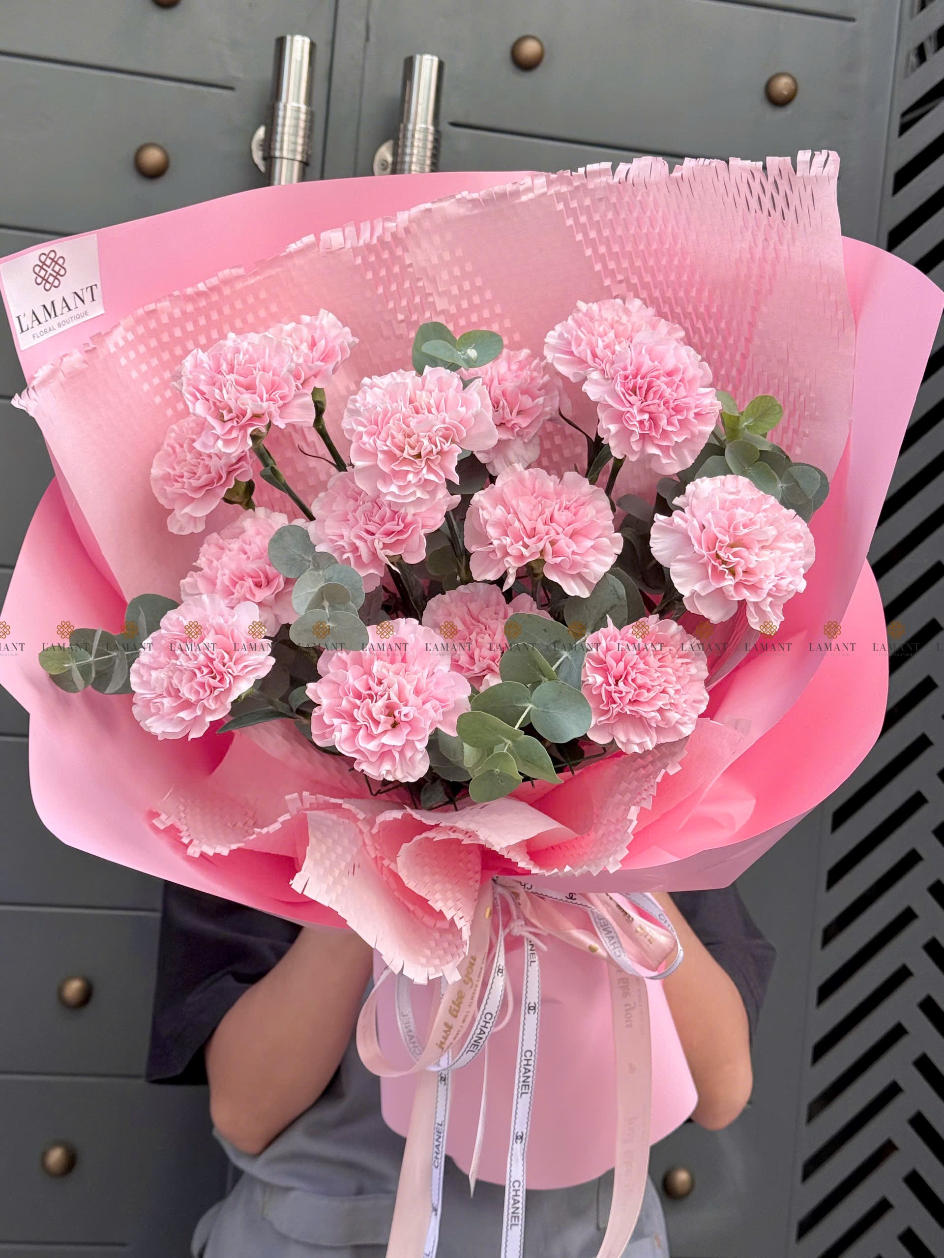 Bó hoa cẩm chướng côn minh A0251 - Hình ảnh 6