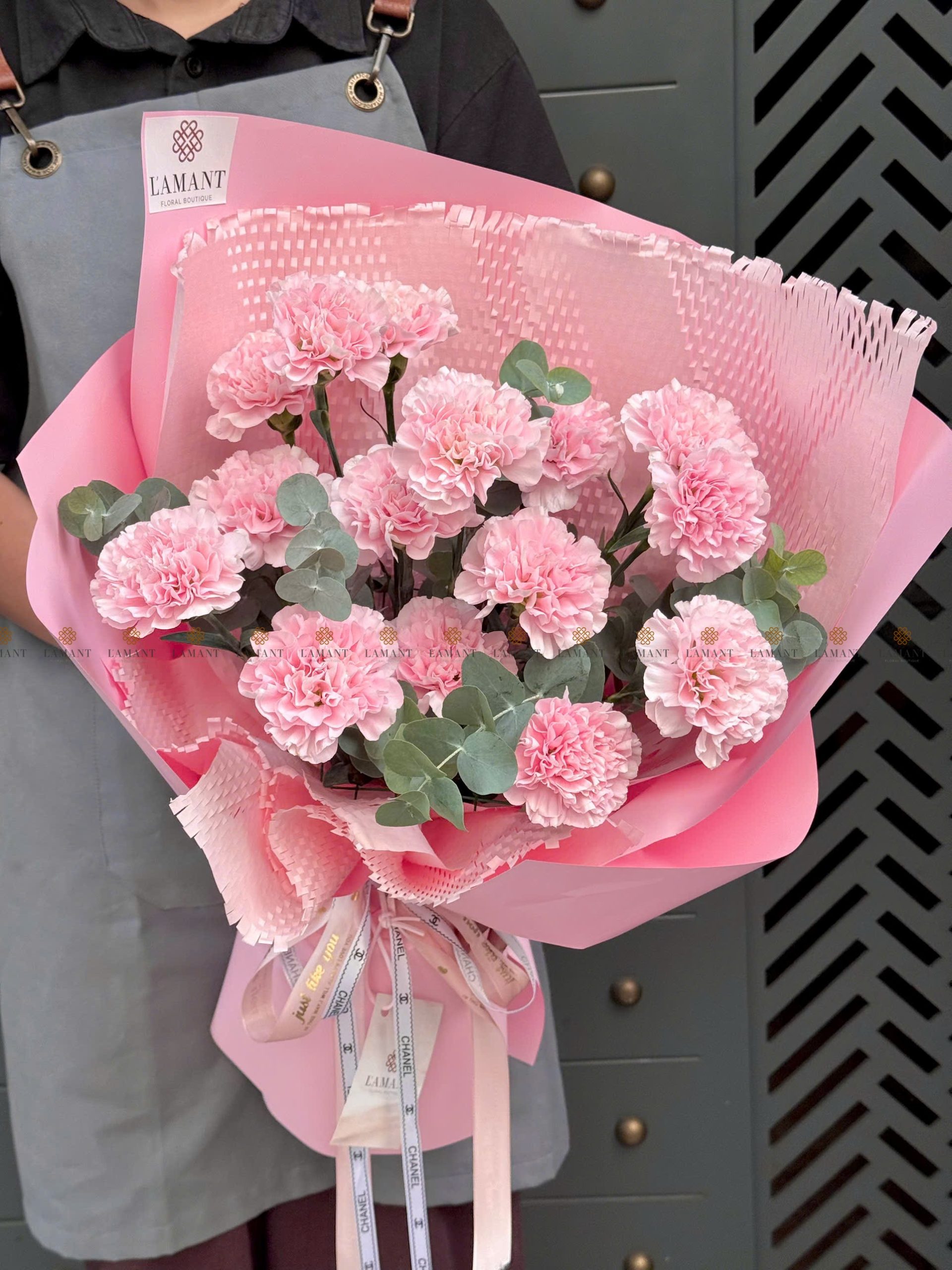 Bó hoa cẩm chướng côn minh A0251