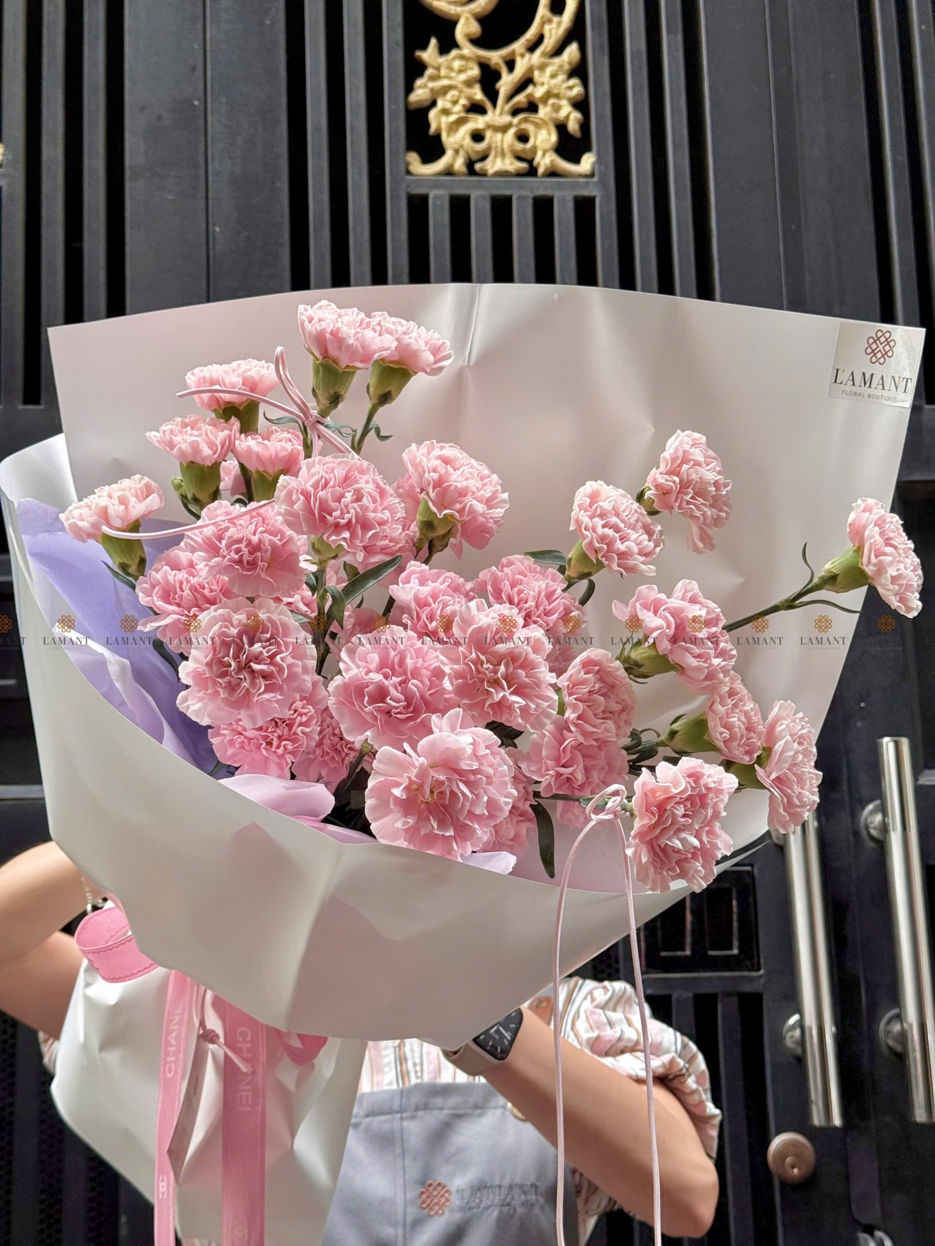Bó hoa cẩm chướng côn minh A0311 - Hình ảnh 5