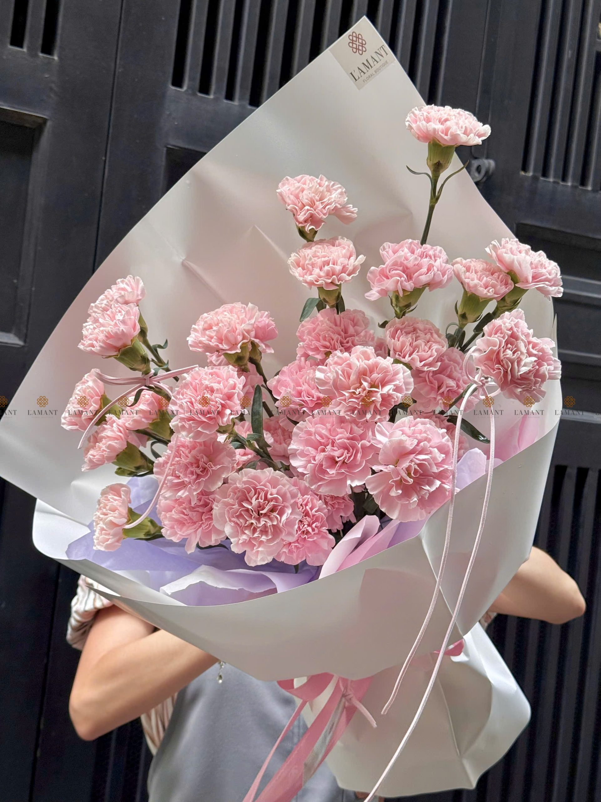 Bó hoa cẩm chướng côn minh A0311 - Hình ảnh 2