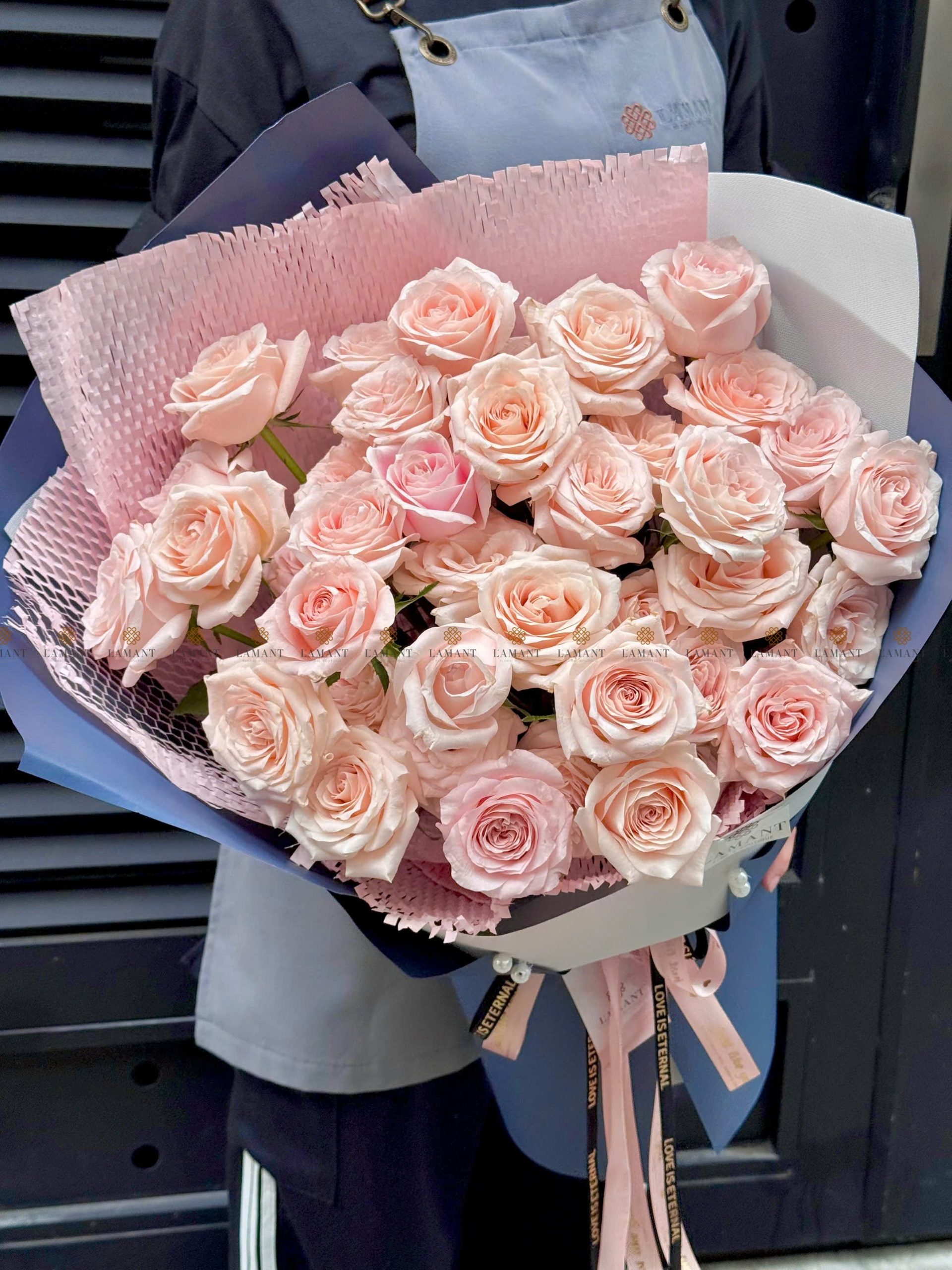 Bó hoa hồng Pinkrose A0324