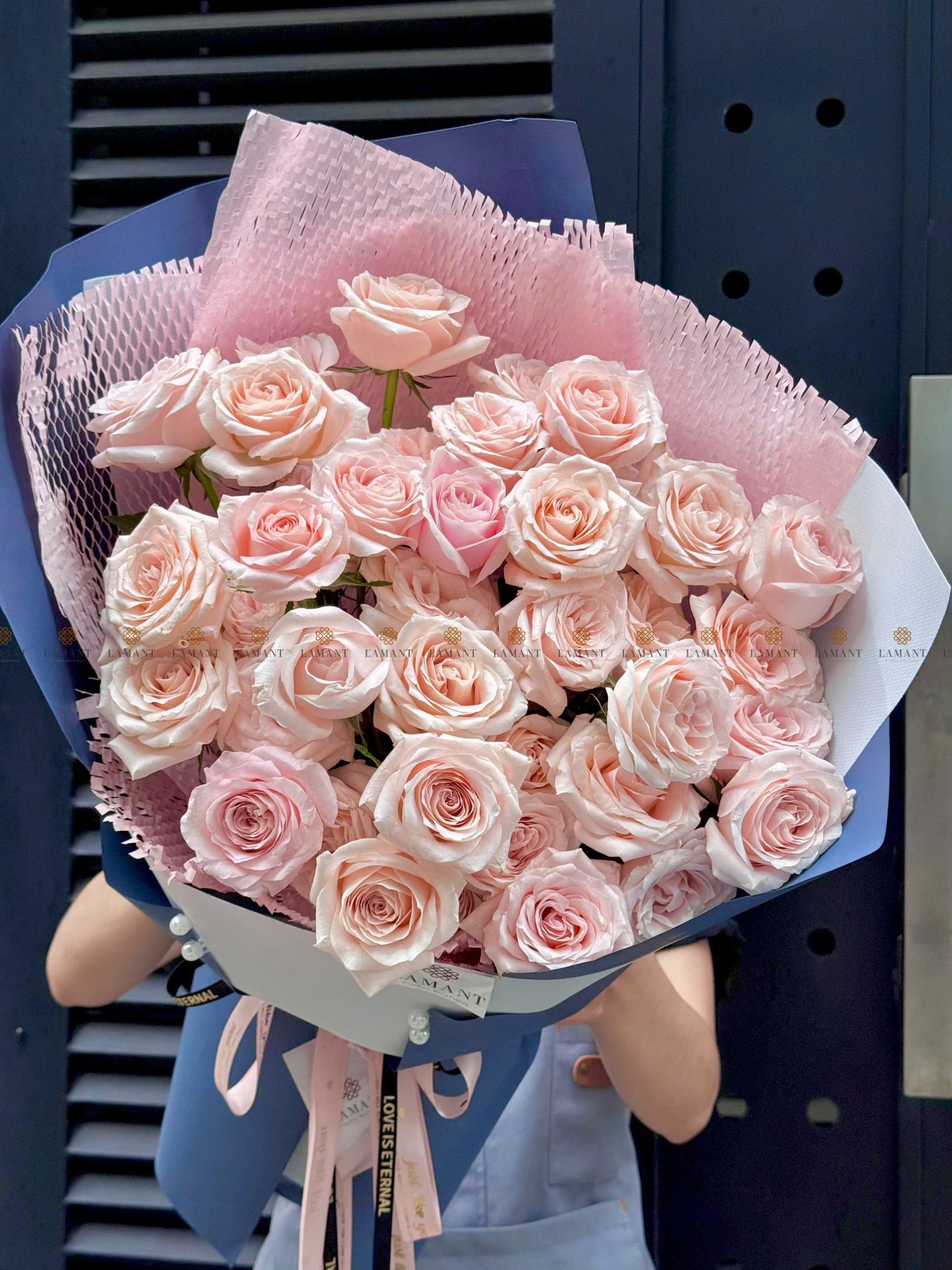 Bó hoa hồng Pinkrose A0324 - Hình ảnh 4