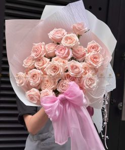 Bó hoa hồng Pinkrose A0343