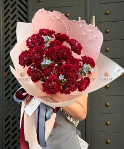 Bó hoa Phăng mix ngôi sao xanh A0393