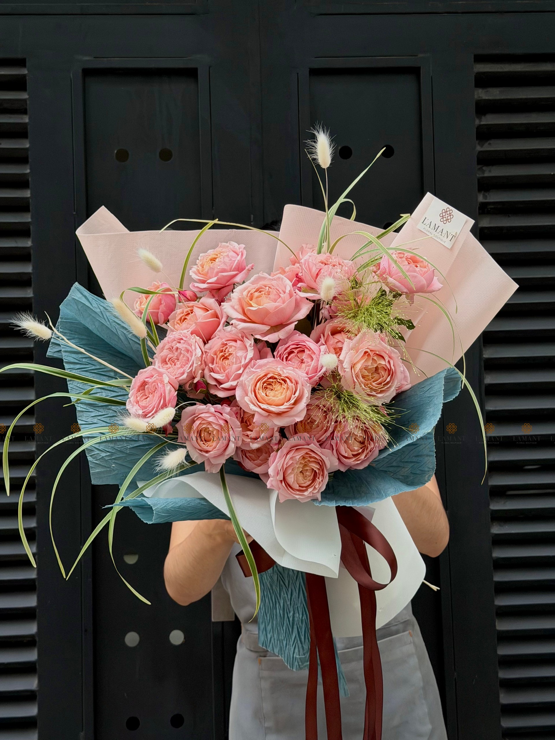 Bó hoa Hồng Julibee mix A0423 - Hình ảnh 7