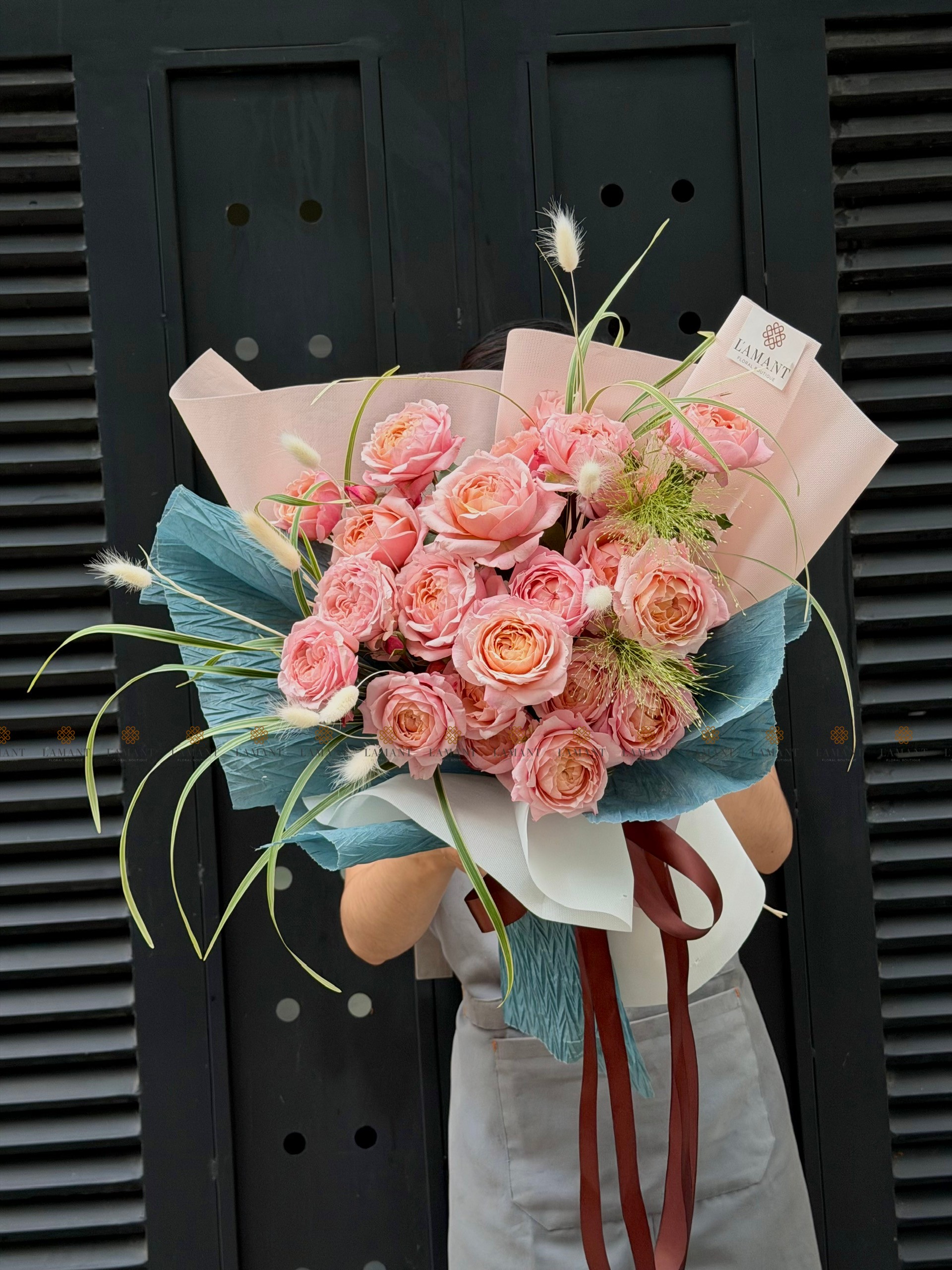 Bó hoa Hồng Julibee mix A0423 - Hình ảnh 6