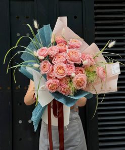 Bó hoa Hồng Julibee mix A0423
