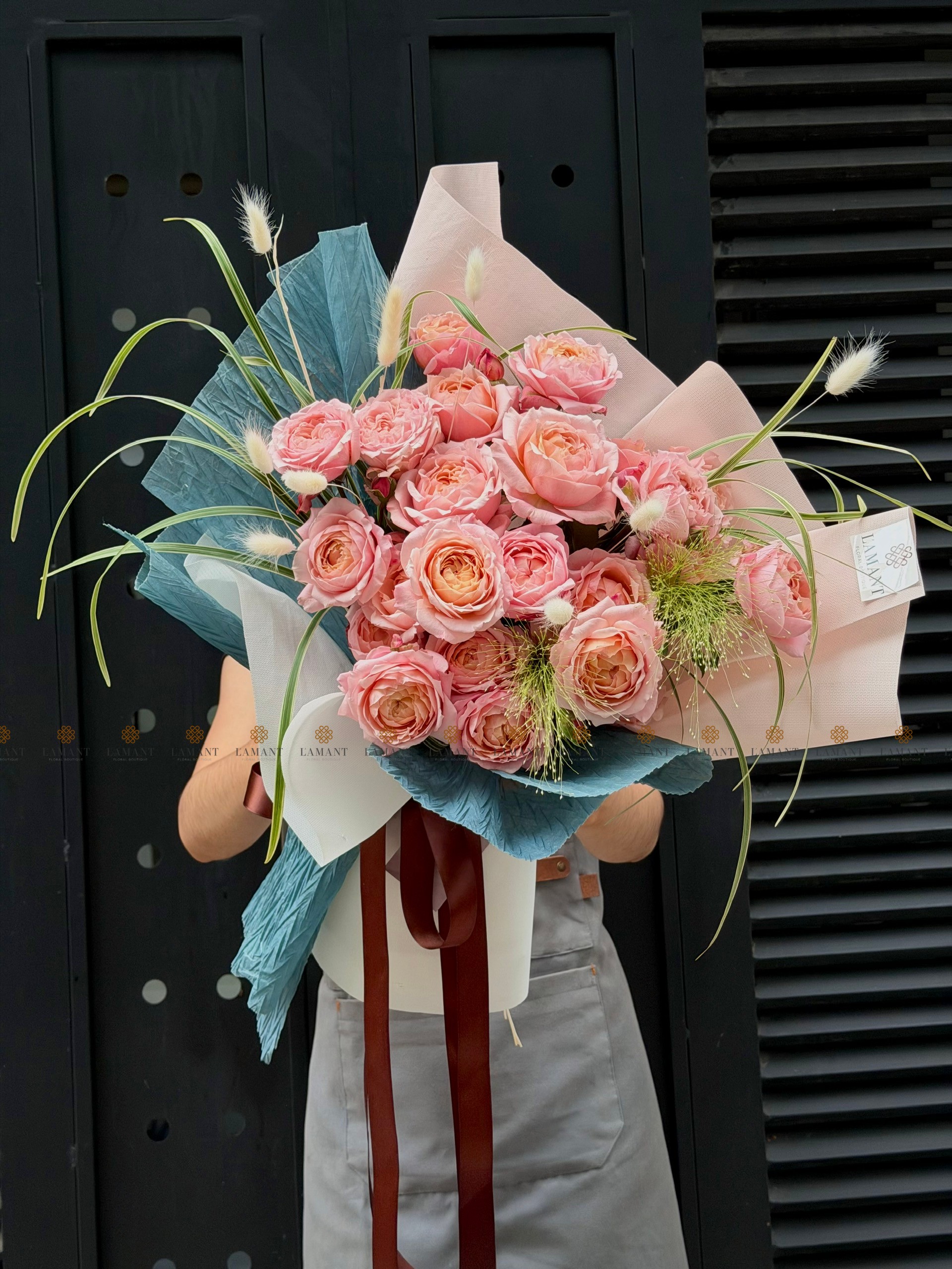 Bó hoa Hồng Julibee mix A0423 - Hình ảnh 3