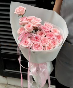Bó hoa Ohara hồng A0426