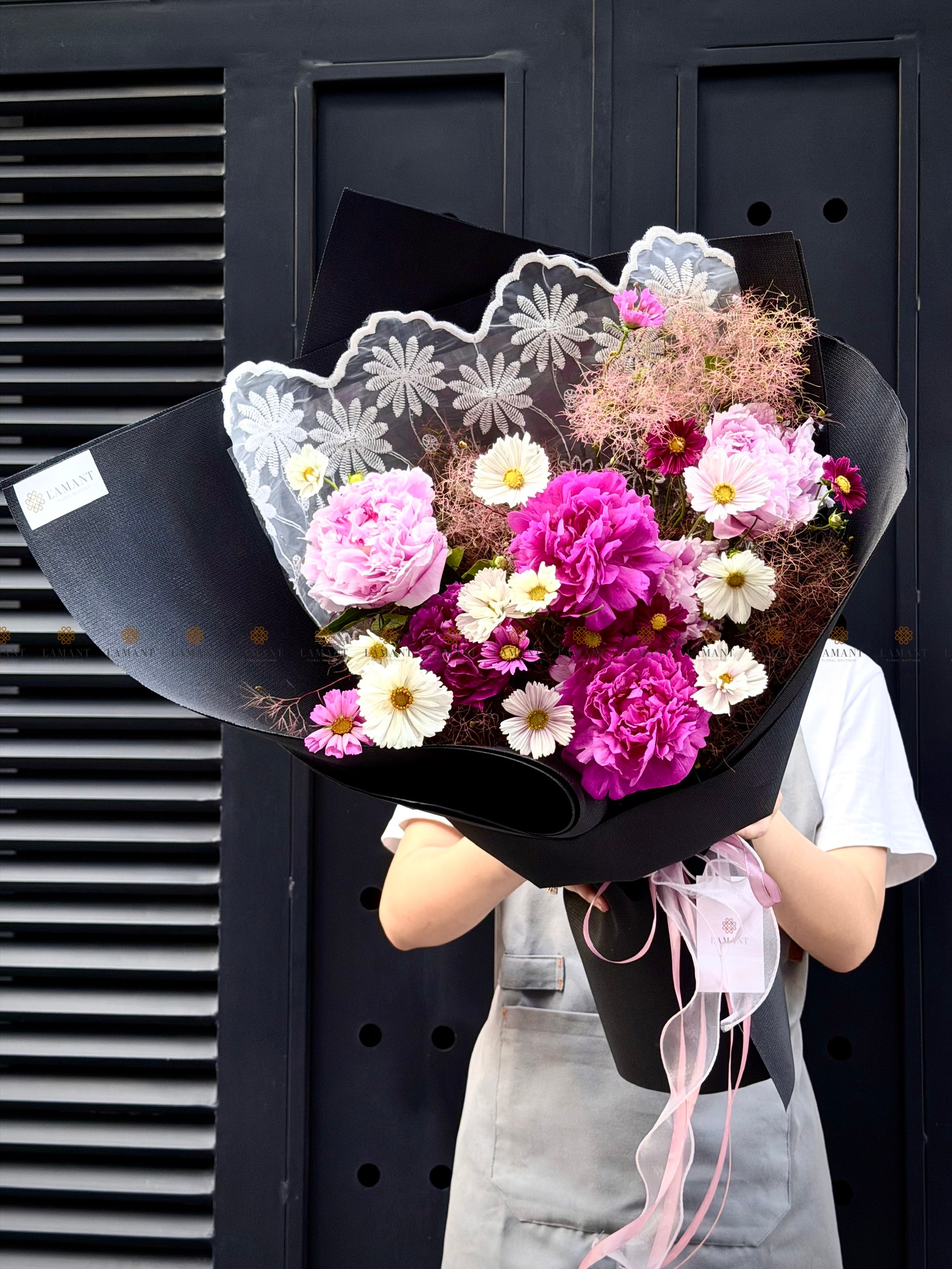 Bó hoa Peony Sarah và Phú Sĩ Côn Minh A0506 - Hình ảnh 6