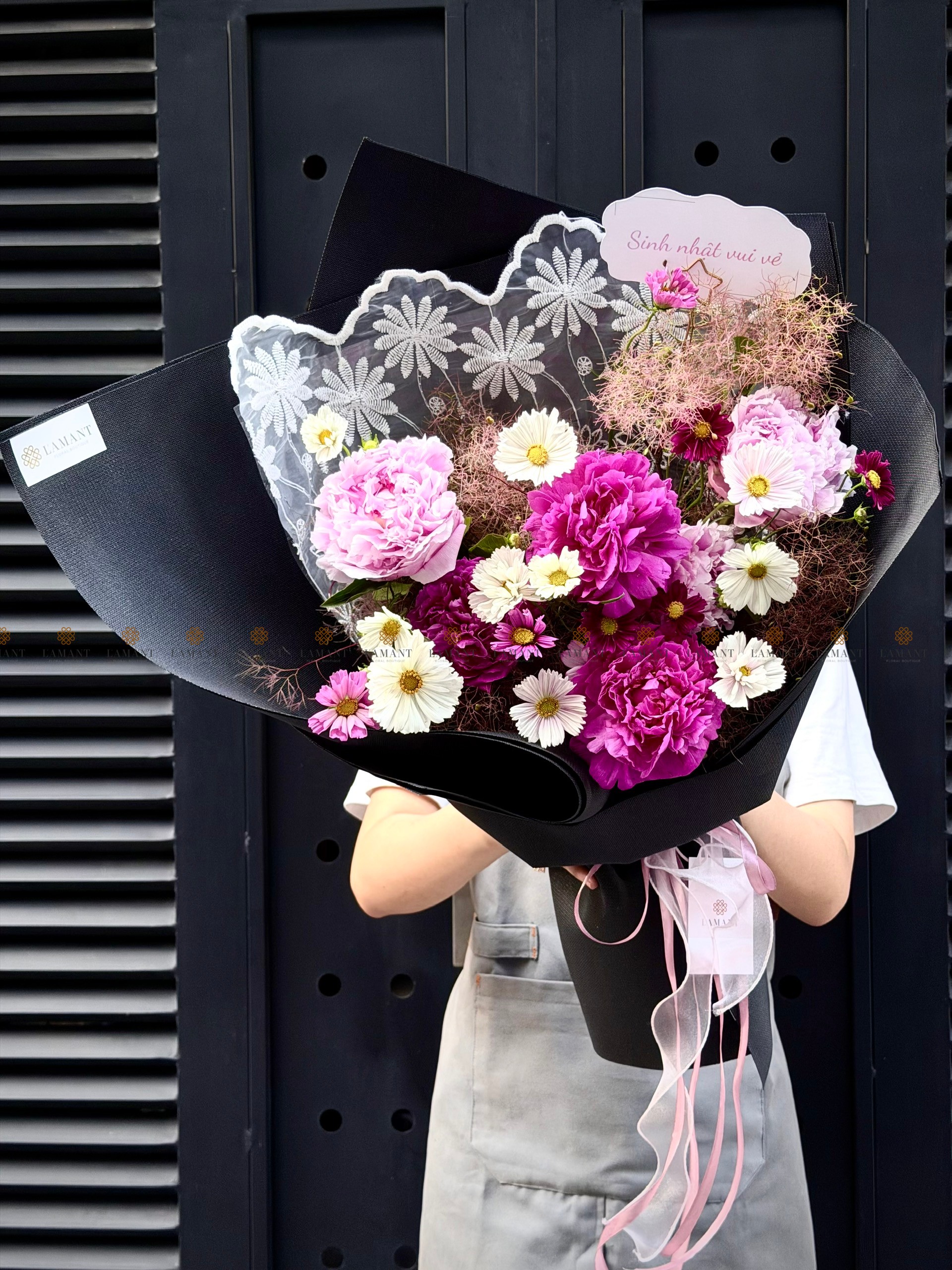 Bó hoa Peony Sarah và Phú Sĩ Côn Minh A0506 - Hình ảnh 5