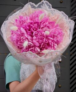 Bó hoa Mẫu đơn Phú Sĩ A0509